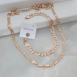 سرویس کارتیر ژوپینگ طرح فیگارو فوق العاده شیک و کاملا رنگ ثابت با آبکاری طلا — تصویر ۶
