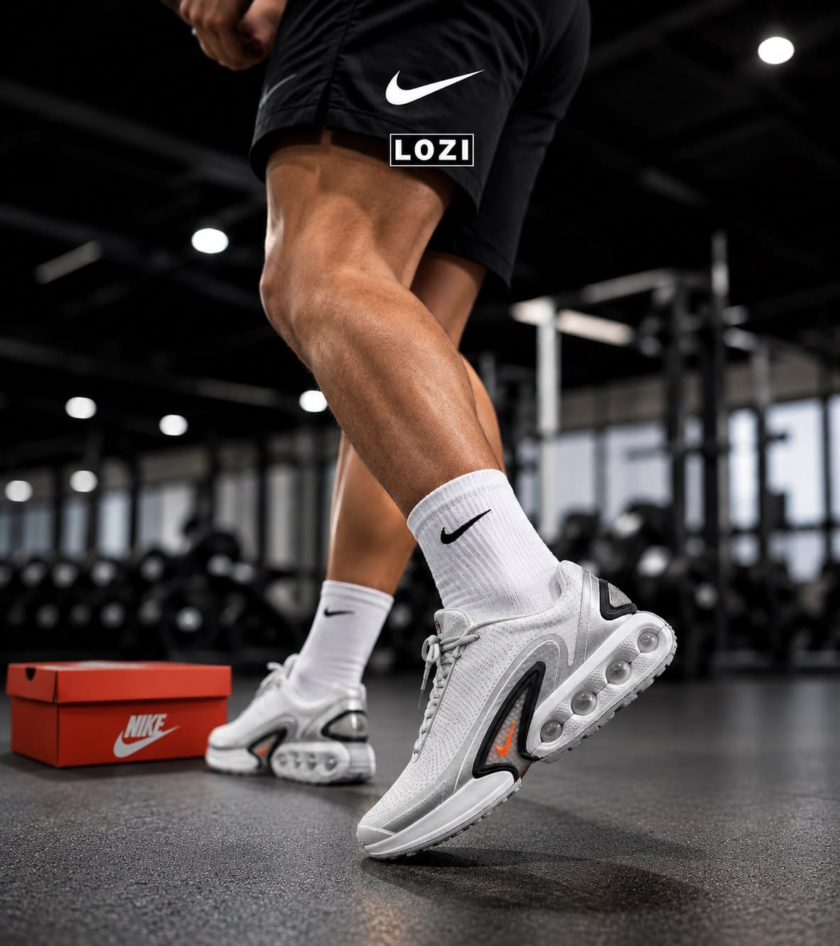 کفش کتانی مردانه و زنانه طوسی NIKE Air Max DN Ultra | مدل 9256 — تصویر ۲