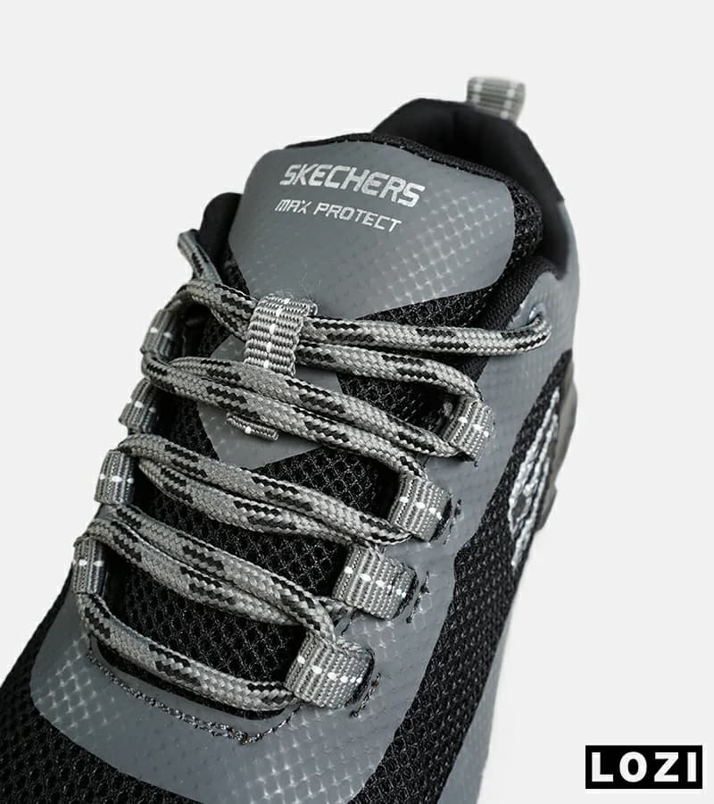 کفش کتانی طبی ورزشی خاکستری SKECHERS max protect | مدل 7793 — تصویر ۷