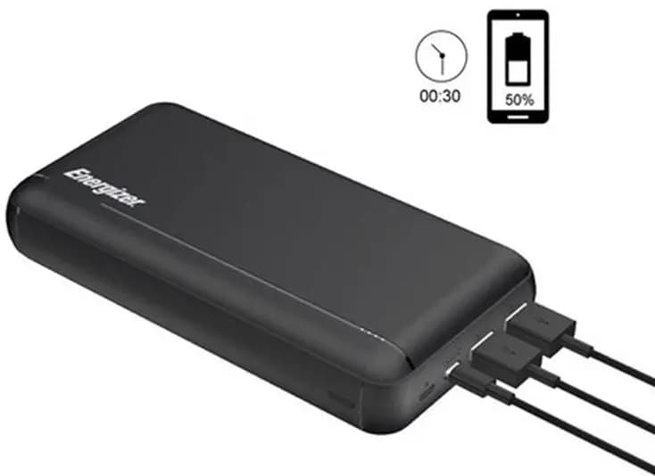 پاوربانک انرجایزر مدل Power Bank Energizer UE30057PQ 30000mAh — تصویر ۷