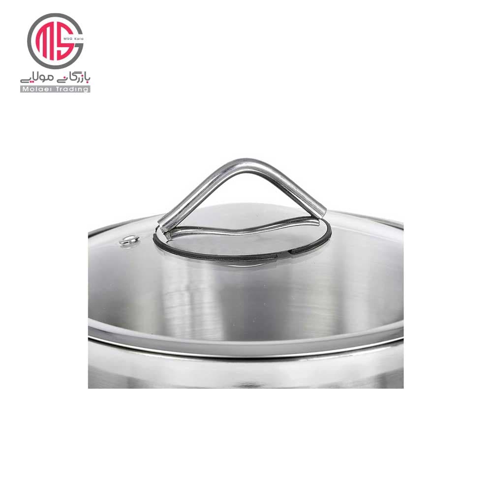 قابلمه استیل سایز 32 ام جی اس MGS کد 4118 — تصویر ۳