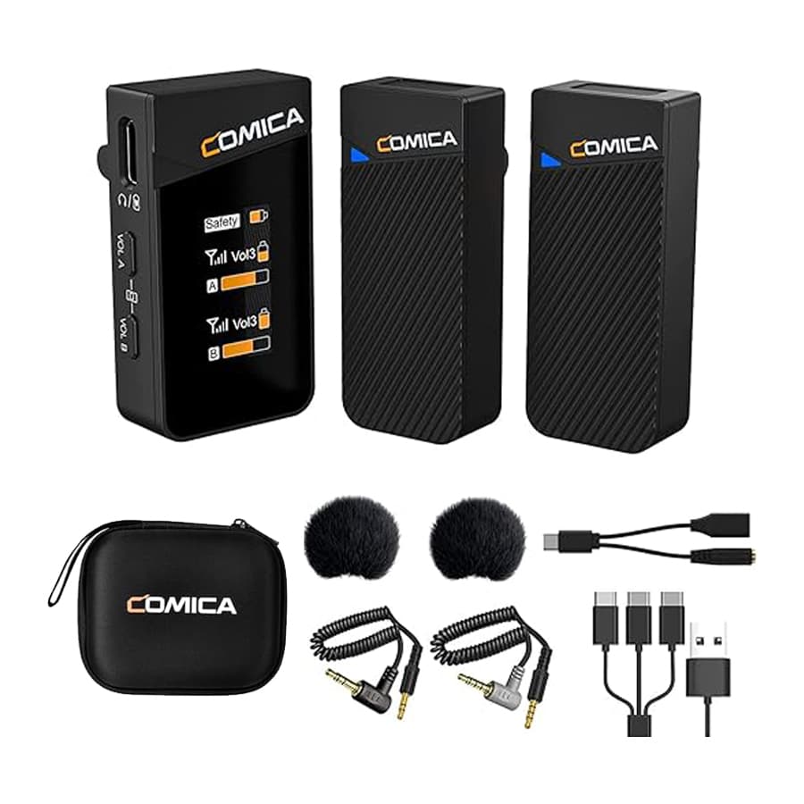 میکروفون بی سیم کامیکا Comica Microphone Vimo C2 — تصویر ۶
