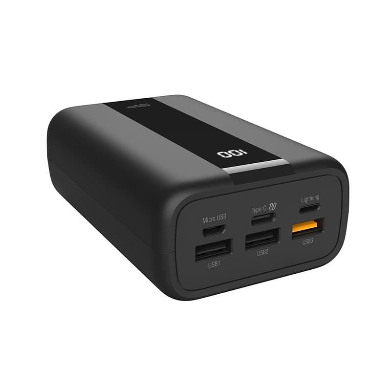 پاوربانک سیلیکون پاور مدل Power Bank Silicon-Power QX55 30000mAh — تصویر ۲