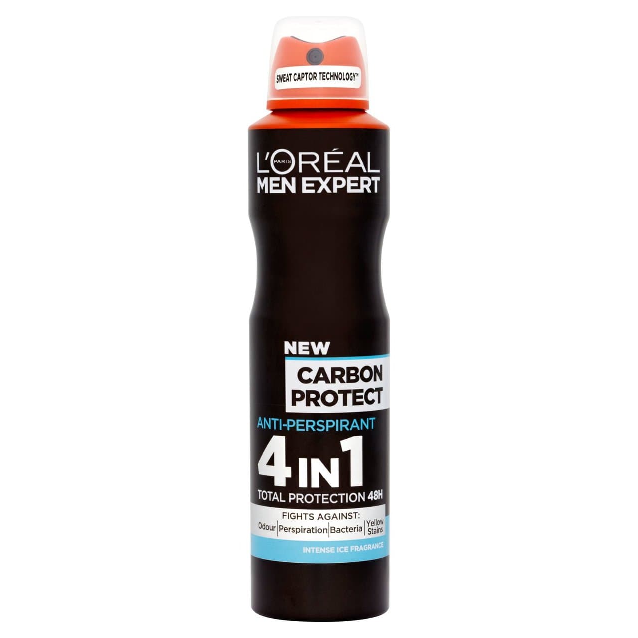 اسپری ضد تعریق مردانه لورآل سری Men Expert مدل Carbon Protect حجم 250 میل