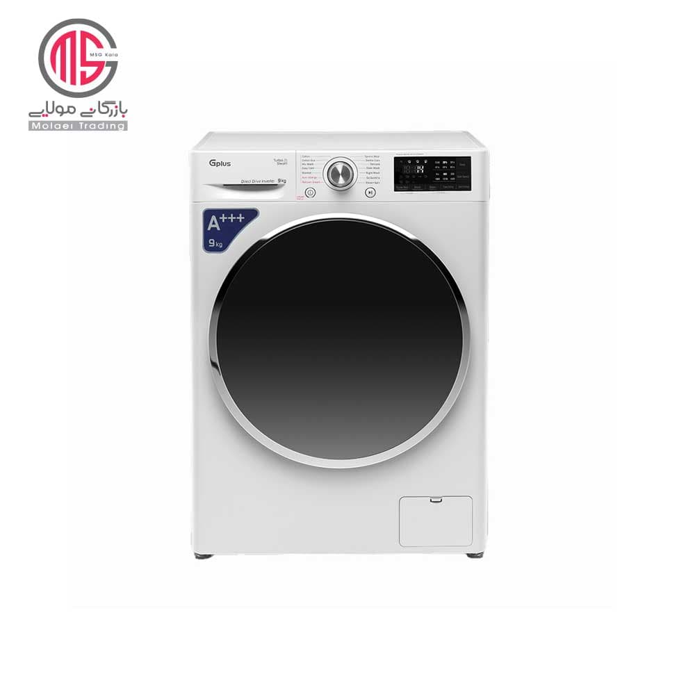 ماشین لباسشویی 9 کیلویی جی پلاس مدل GWM-P99