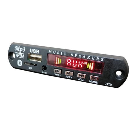 پخش کننده MP3 PLAYER پنلی بلوتوثی 12V اکولایزردار مدل V20 — تصویر ۱۱