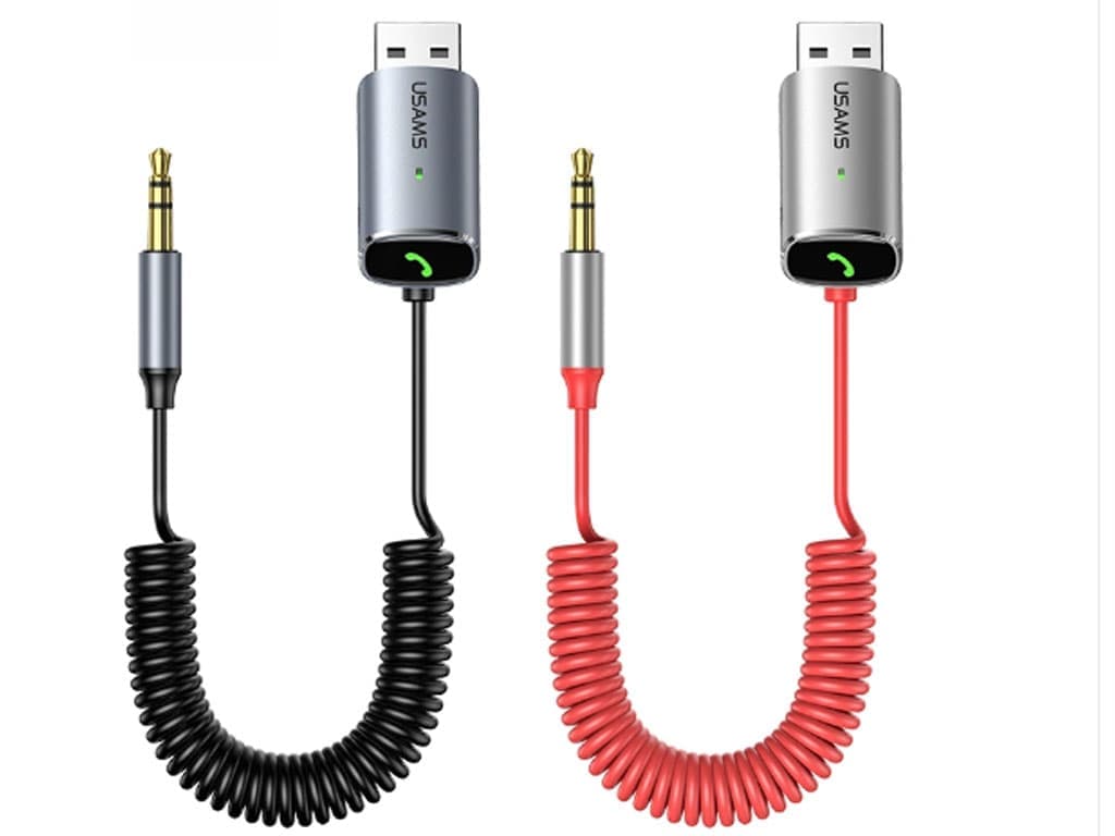 گیرنده صوتی بلوتوثی داخل خودرو یوسمز Usams US-SJ504 USB Car Audio Receiver — تصویر ۶