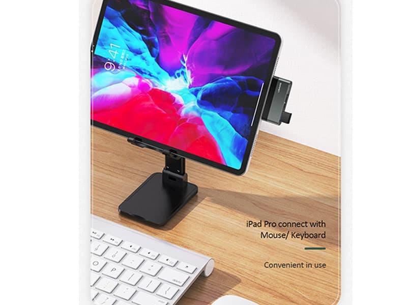 هاب 2 پورت تایپ سی یوسمز Usams US-SJ462 Type-C mini HUB — تصویر ۵