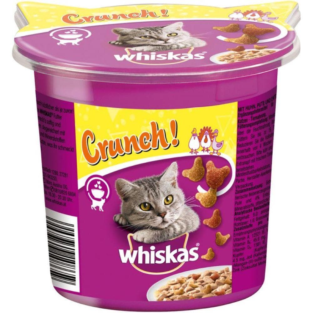 تشویقی گربه ویسکاس مدل Crunch با طعم مرغ و بوقلمون و اردک — تصویر ۲