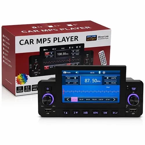 رادیو پخش تصویری 4.3 اینچی مدل Car MP5 Player 4311 اورجینال
