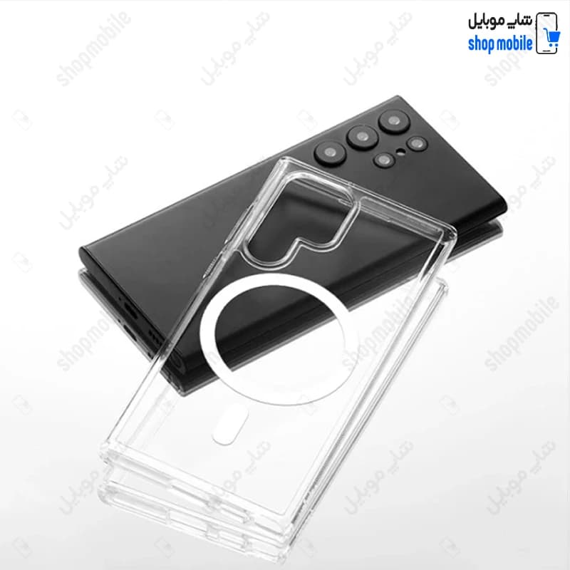 قاب گوشی آیفون 12 پرو مکس (کاور مگ سیف شفاف مدل Clear Case Magnetic) — تصویر ۴