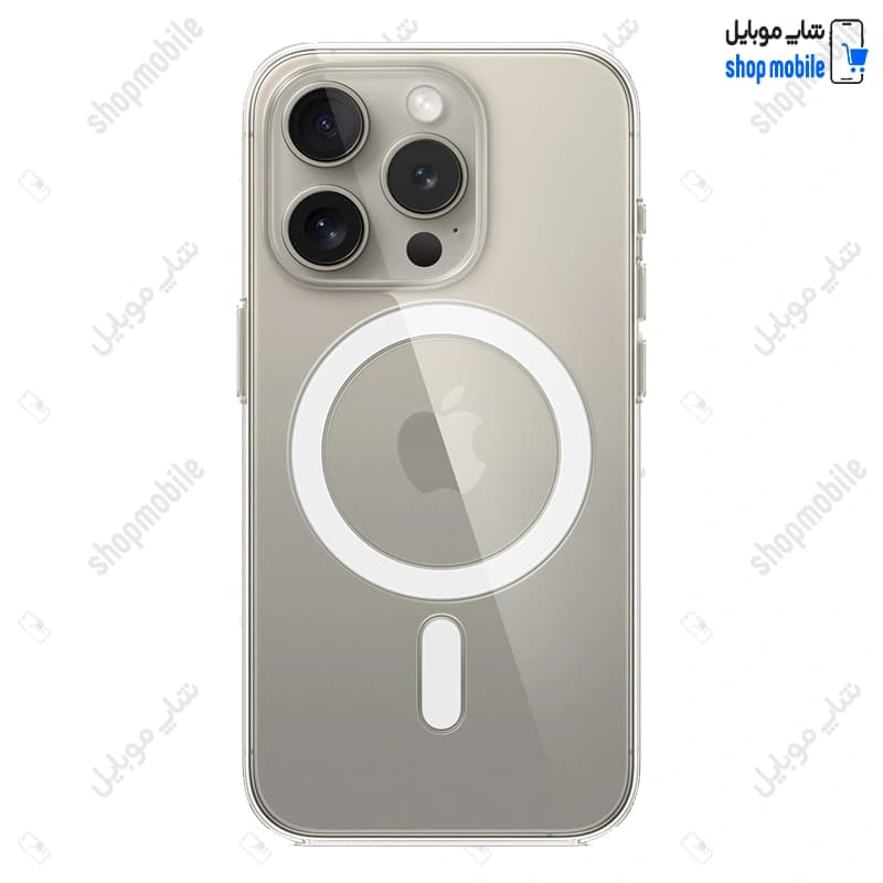 قاب گوشی آیفون 12 پرو مکس (کاور مگ سیف شفاف مدل Clear Case Magnetic)