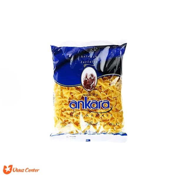 ماکارونی پروانه ای آنکارا مدل Kelebek وزن 500 گرم