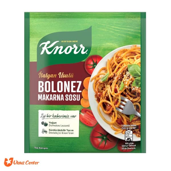 سس ماکارونی کنور مدل Bolonez italian وزن 45 گرم