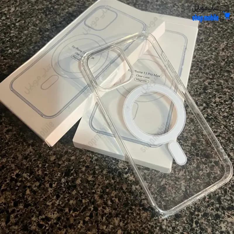 قاب گوشی سامسونگ گلکسی A16 (کاور مگ سیف شفاف مدل Clear Case Magnetic) — تصویر ۵