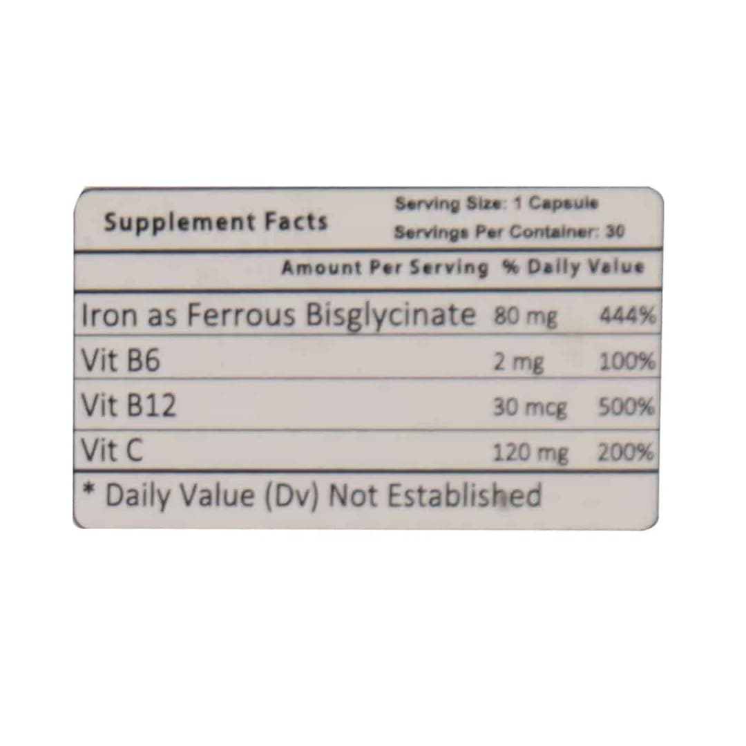 کپسول ففول دئودنال اینترافارم 30 عددی/Intrapharm Fefol Doudenal 30 Capsules — تصویر ۲