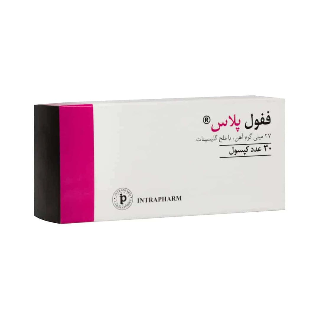 قرص ففول پلاس اینترافارم بسته 30 عددی/Intrapharm Fefol Plus 30 Caps