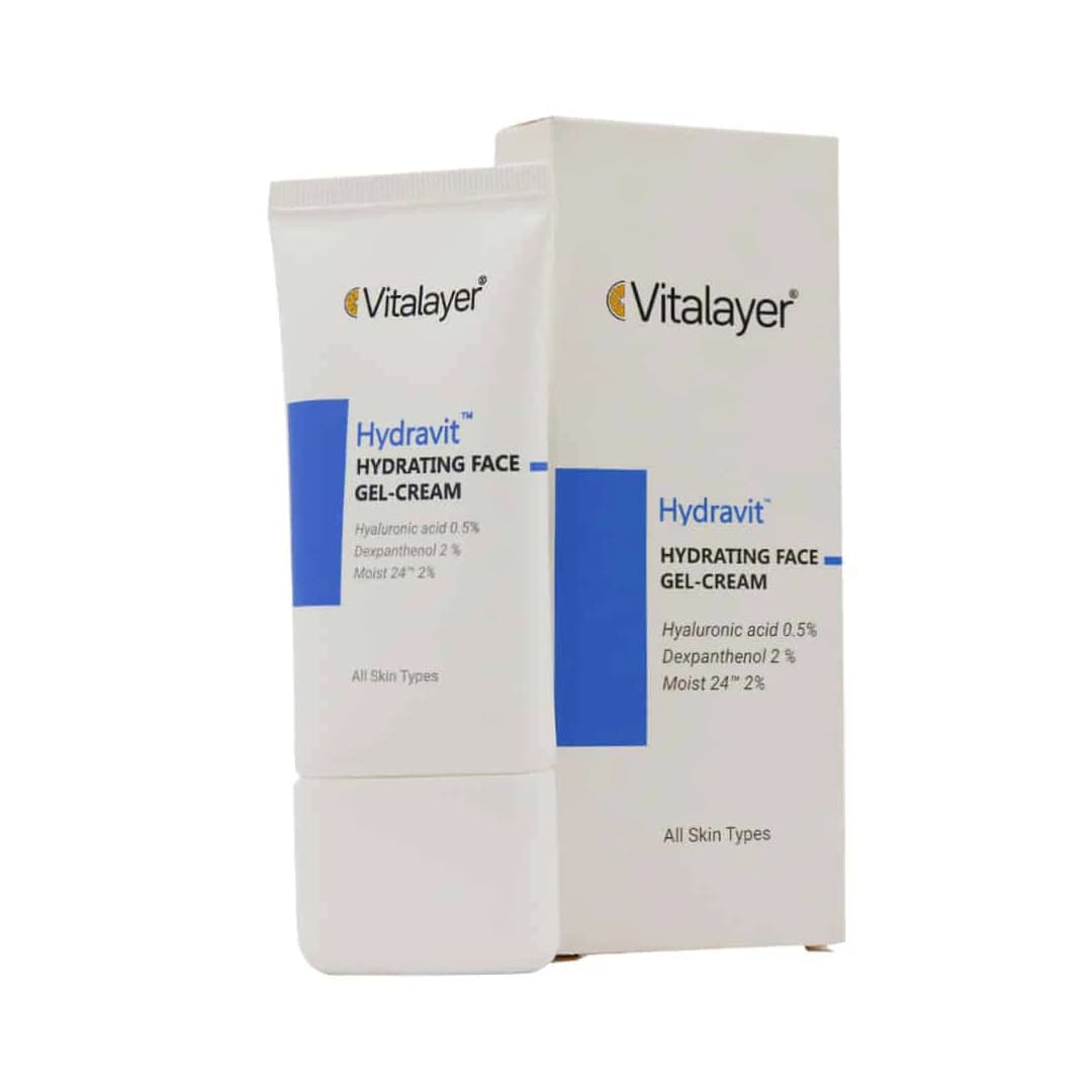 کرم ژل آبرسان صورت هیدراویت ویتالایر 50 میلی لیتر/Vitalayer Hydravit Hydrating Face Gel Cream 50 ml