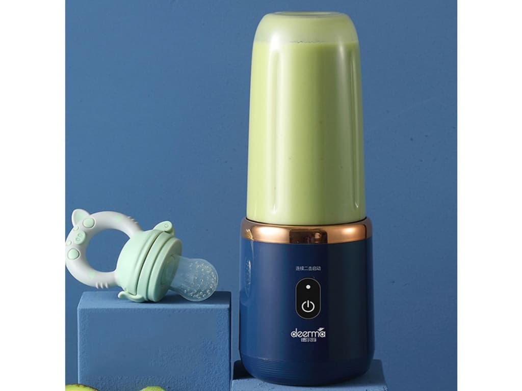 مخلوطکن قابل حمل شیائومی Xiaomi Deerma Portable Mini Fruit Juicer Blender DEM-NU06 — تصویر ۶