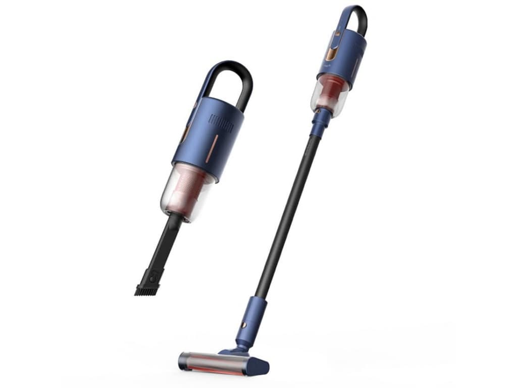 جارو شارژی شیائومی Xiaomi Deerma VC811 Handheld Wireless Vacuum Cleaner توان 100 وات — تصویر ۴