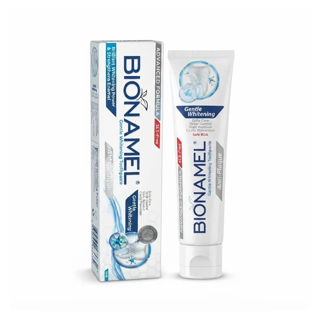 خمیر دندان سفید کننده بایونمل 130 گرم/Bionamel Gentle Whitening Toothpaste 130 g