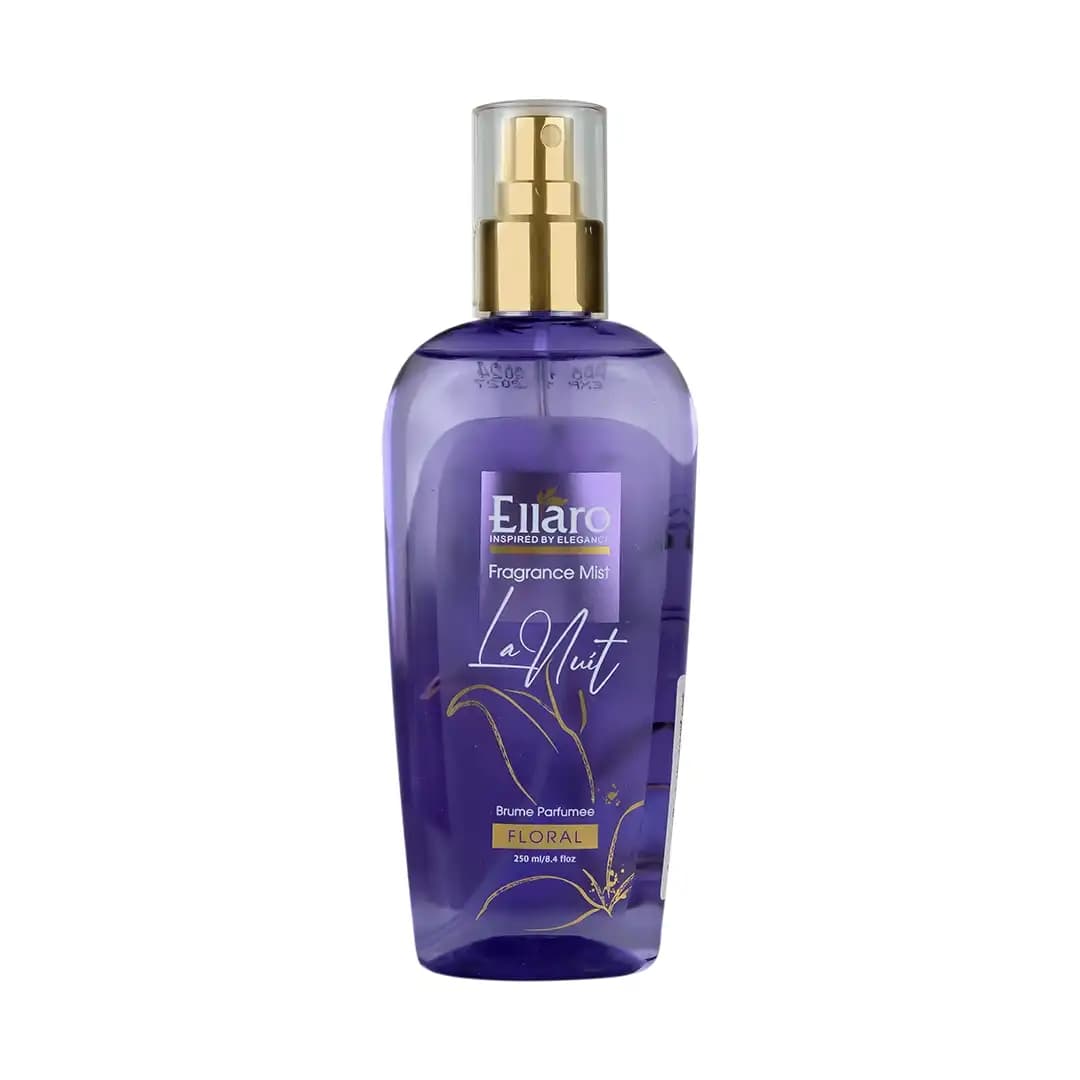 بادی اسپلش زنانه الارو مدل نویی حجم 250 میلی لیتر/Ellaro La Nuit Body Splash 250 ml