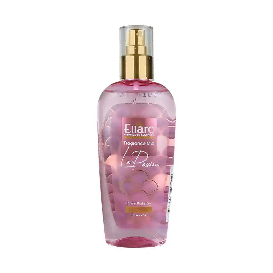بادی اسپلش زنانه الارو مدل پشن حجم 250 میلی لیتر/Ellaro La Passion Body Splash 250 ml