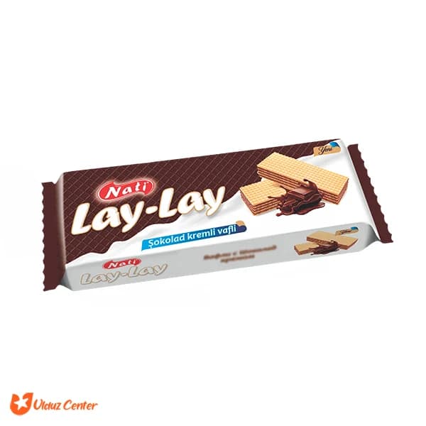 ویفر ناتی لای لای با کارامل کاکائو وزن 500 گرم