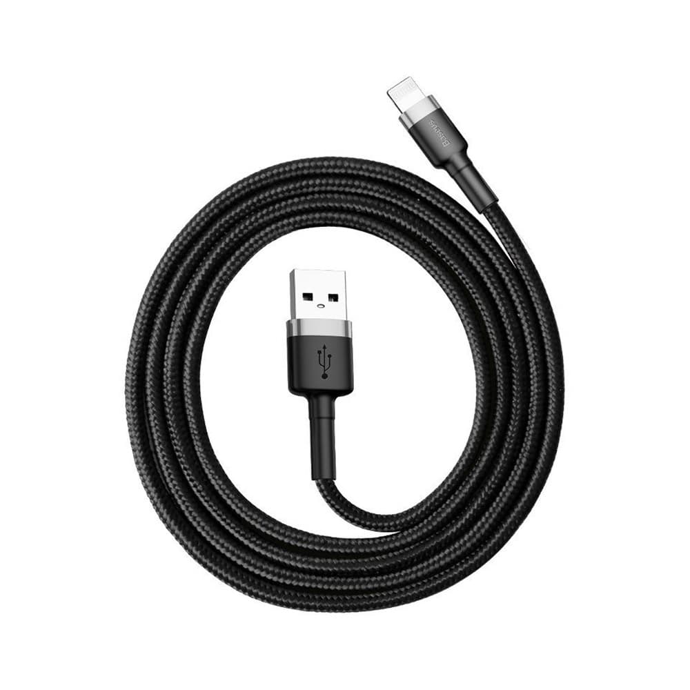 کابل لایتنینگ بیسوس Baseus Cafule CALKLF-B طول 1 متر توان 2.4 آمپر