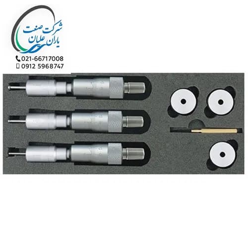 میکرومتر داخل سه فک سری کامل 2 عددی 0/001 سایز 3-2