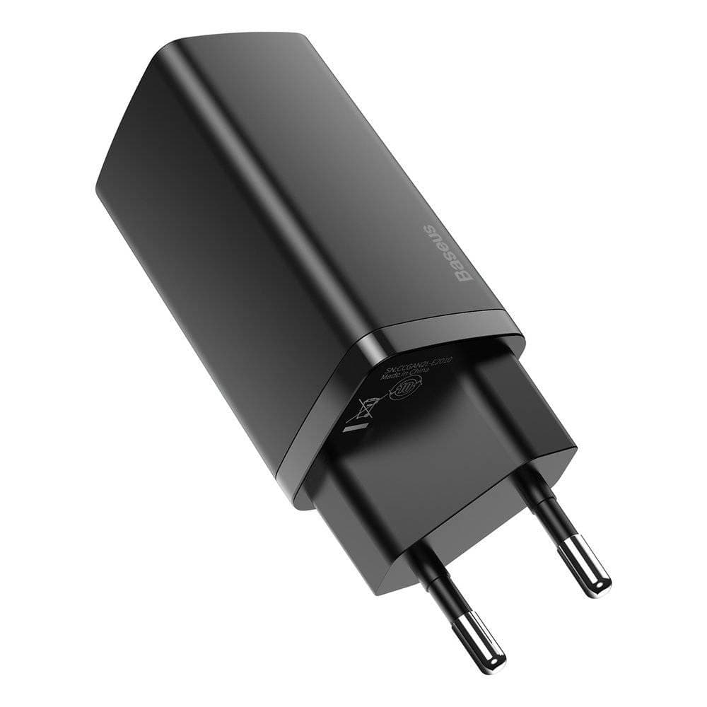شارژر دیواری فست شارژ بیسوس Baseus GaN2 Lite Quick Charger Type-C USB-A CCGAN2L-B توان 65 وات — تصویر ۵