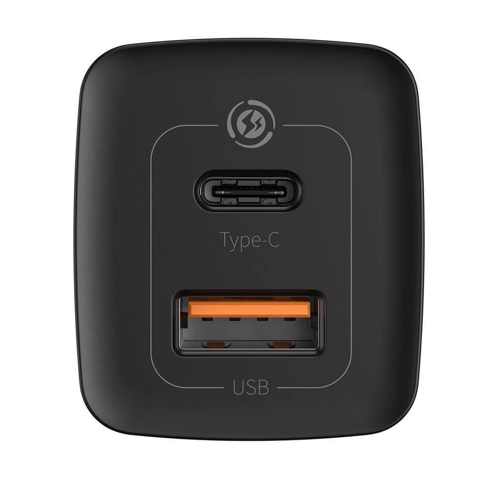 شارژر دیواری فست شارژ بیسوس Baseus GaN2 Lite Quick Charger Type-C USB-A CCGAN2L-B توان 65 وات — تصویر ۶