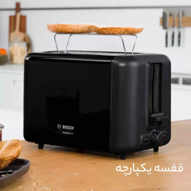 توستر بوش Bosch TAT3P423 | توستر نان ۲ درگاه با یخزدایی و گرم کردن مجدد (کالا اصل) — تصویر ۵