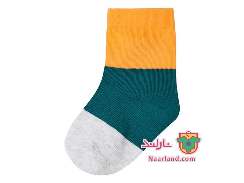 مجموعه ۷ عددی جوراب نخی پسرانه لوپیلو طرح دایناسور — تصویر ۳