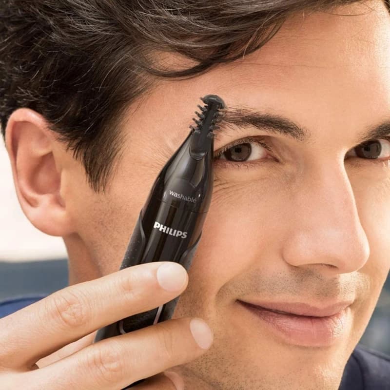 ## موزن گوش و بینی فیلیپس NT5650 اصل | ضد آب، چندکاره و خط زن — تصویر ۸