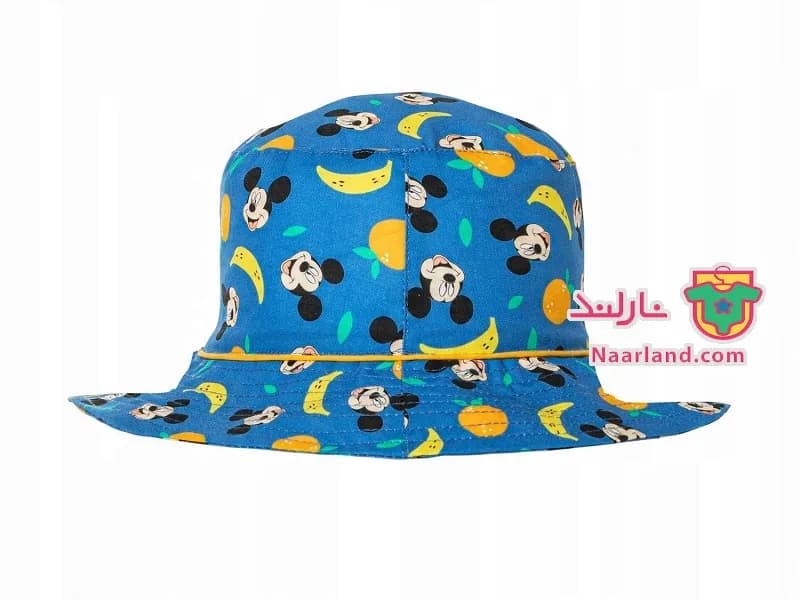 کلاه باکت آفتابگیر Disney آلمان آبی طرح میکی موس — تصویر ۴