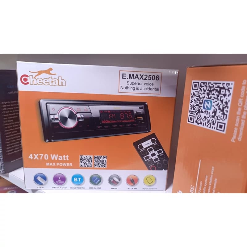 ضبط خودرو cheetah مدل E.max2506جدید