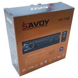 ضبط خودرو ساووی مدل SV-1160 بلوتوث usb پنل جداشونده — تصویر ۵
