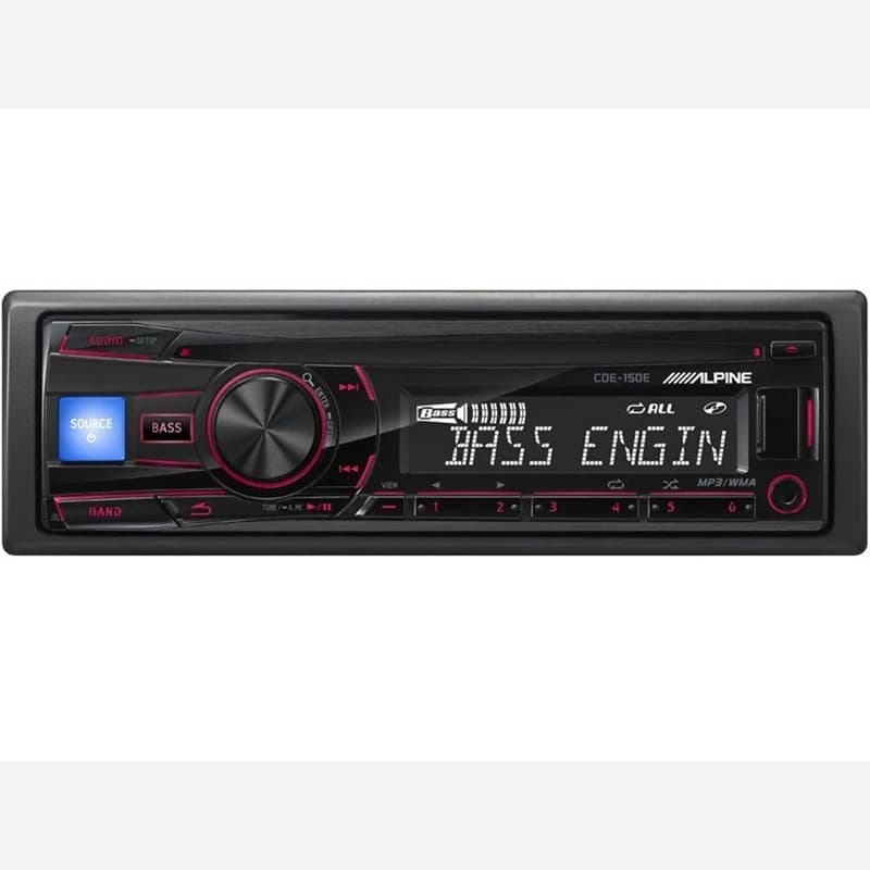ضبط ماشین آلپاین مدل Alpine CDE-150E