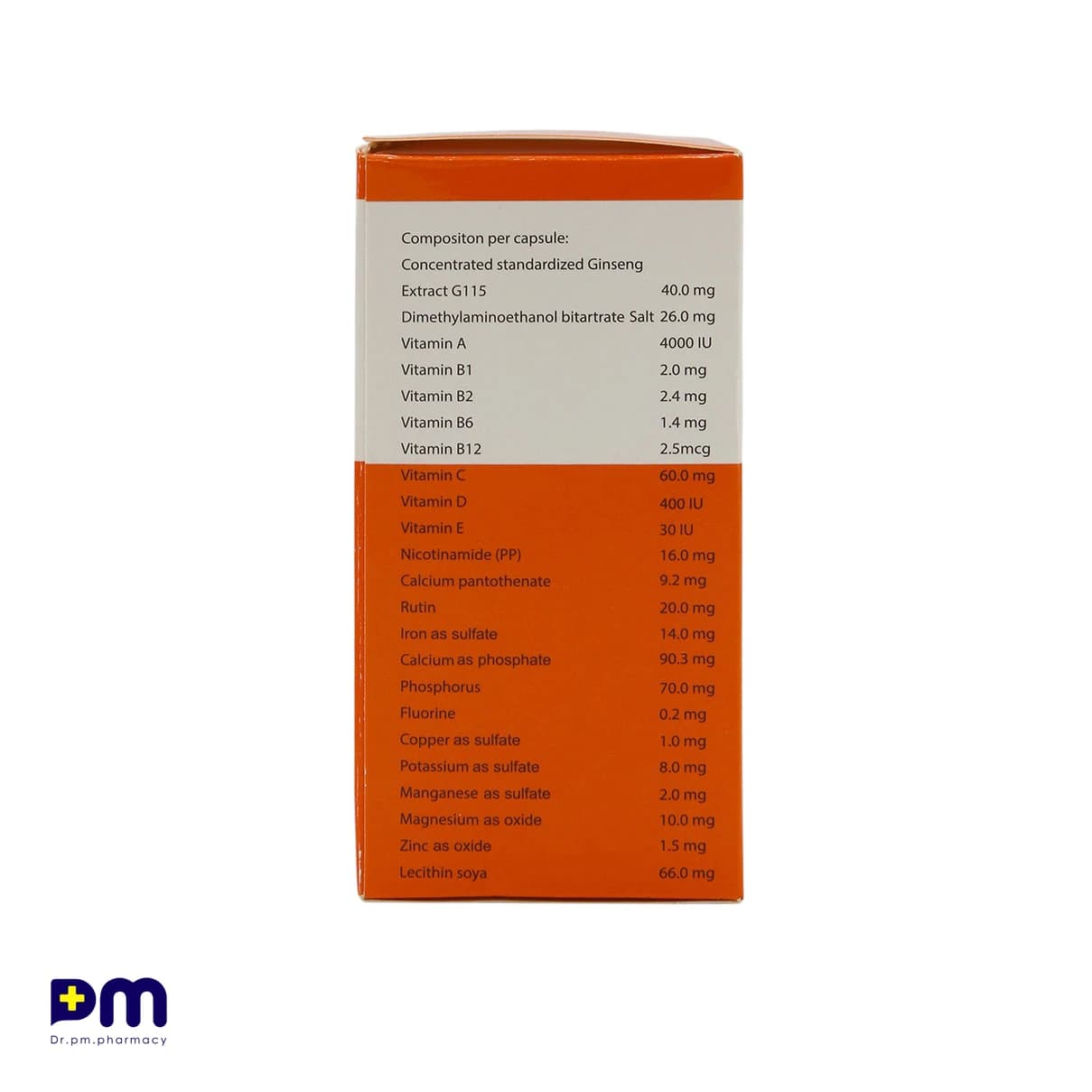کپسول ژلاتینی نرم فارماژلیتان دانا ۳۰ عددی — تصویر ۲