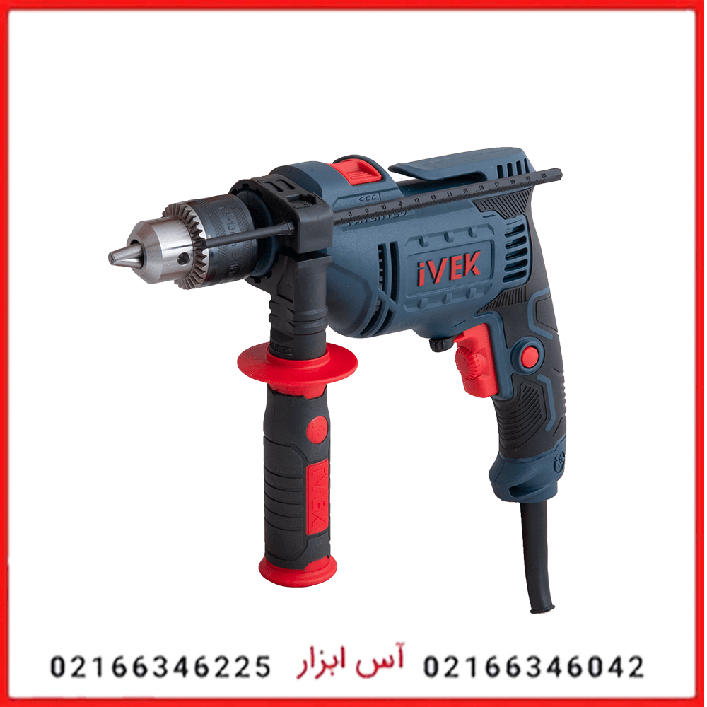 دریل ۱۳ چکشی ۷۵۰ وات K-7315 ایوک