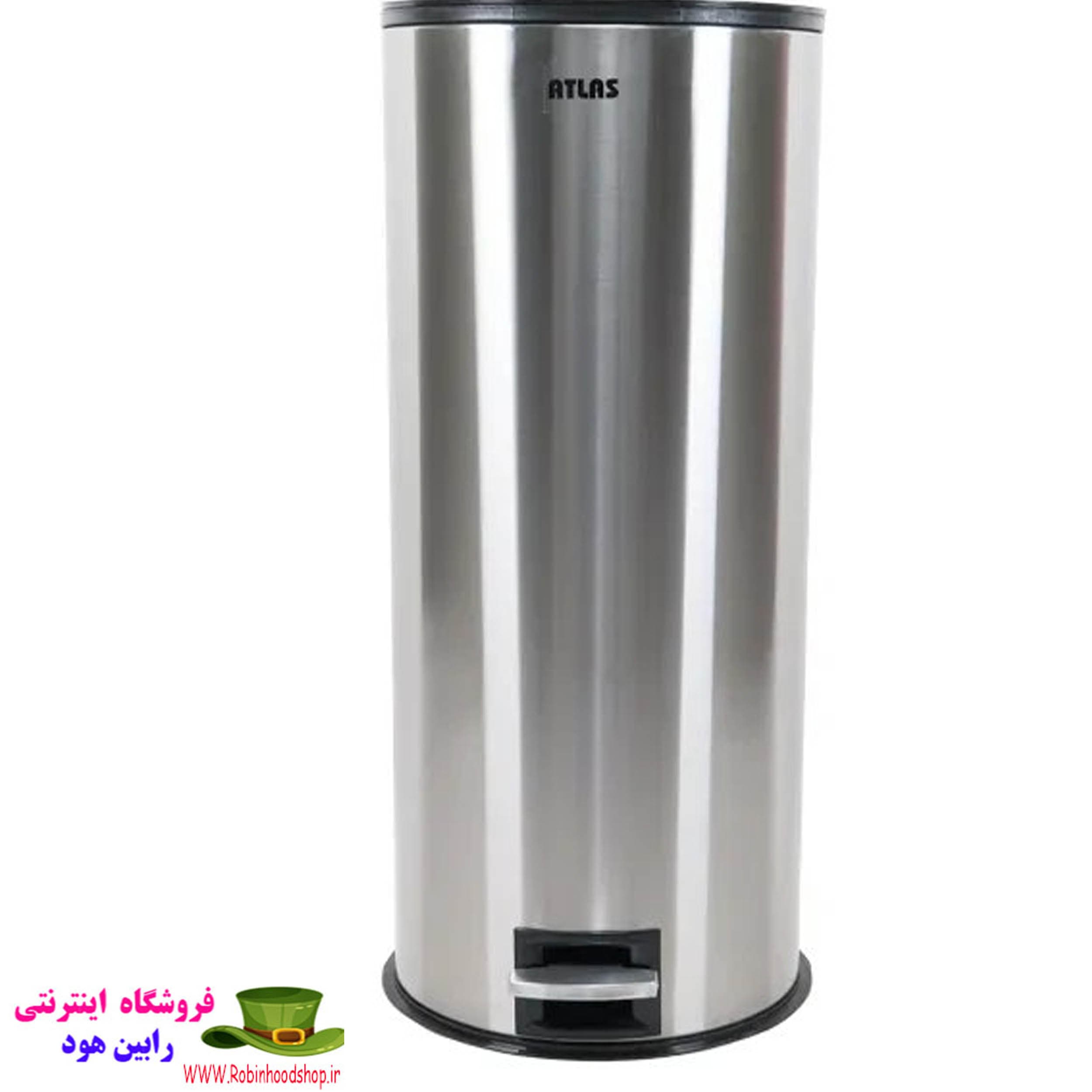 سطل استیل 30 لیتری مدل هانیس اطلس