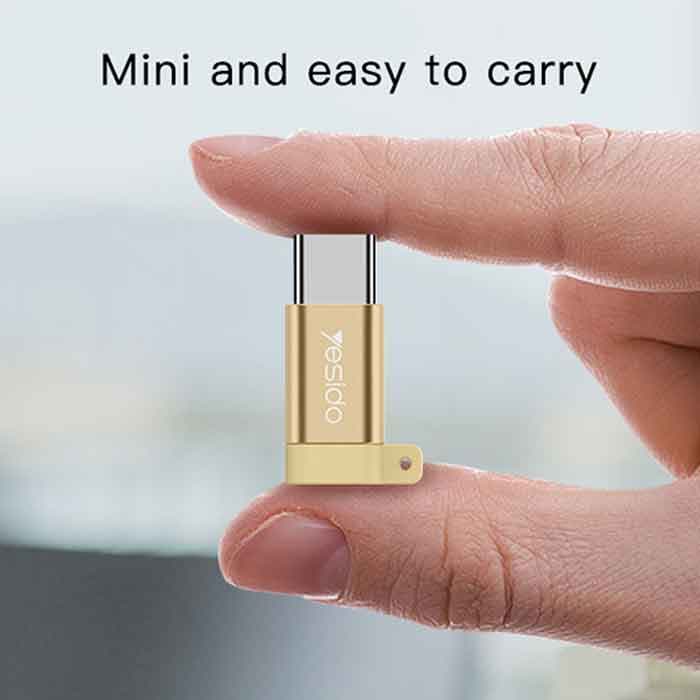 مبدل Micro USB به Type-C یسیدو YESIDO GS04 — تصویر ۸