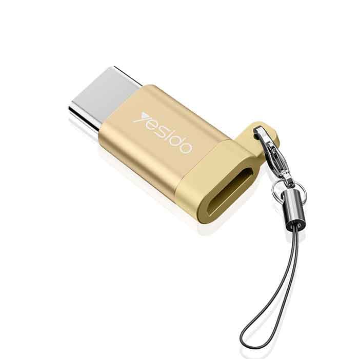 مبدل Micro USB به Type-C یسیدو YESIDO GS04 — تصویر ۴