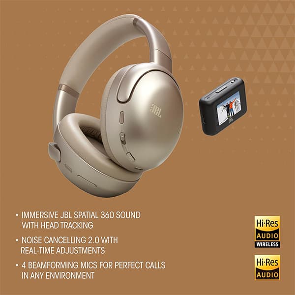 هدفون بلوتوث جی بی ال مدل Tour One M3 همراه با فرستنده صوتی — تصویر ۵