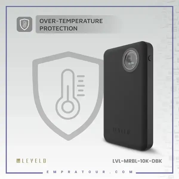 پاوربانک وایرلس 10000 لولو LVLMRBL10KORG — تصویر ۸