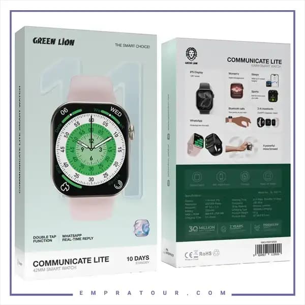 ساعت هوشمند 1.85 اینچ گرین لاین GNCLTSWT42BK — تصویر ۴
