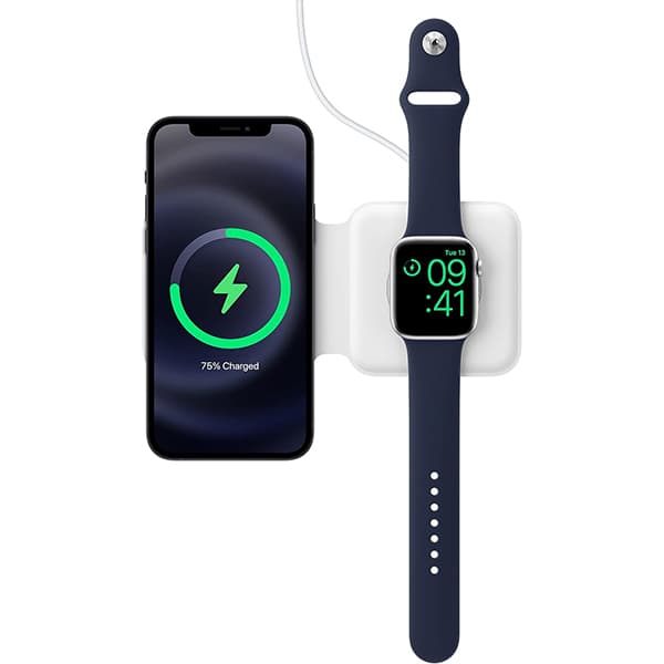 شارژر اورجینال بی‌سیم اپل مدل MagSafe Duo — تصویر ۳