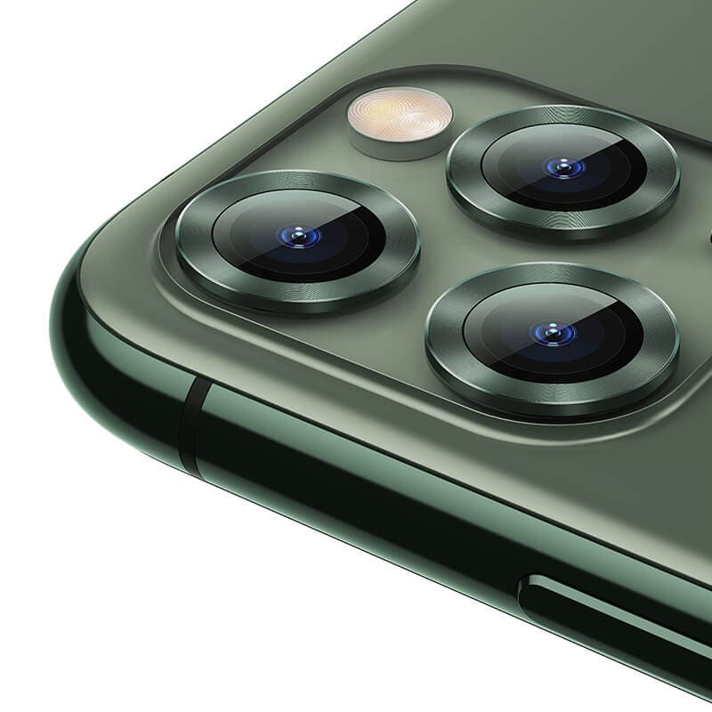 محافظ لنز دوربین فلزی بیسوس Apple iPhone 11 Pro / 11 Pro Max Baseus Alloy Protection Ring Lens Film SGAPIPH58S — تصویر ۶