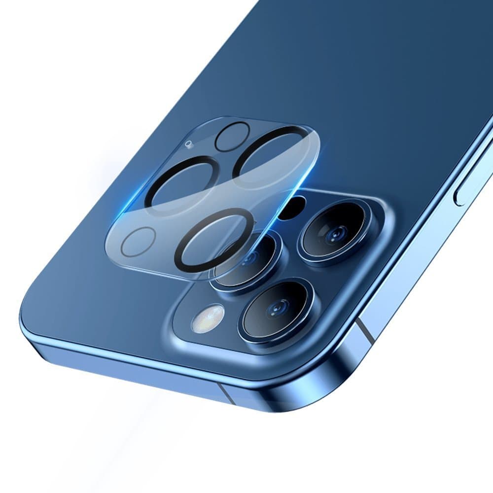 پک 2تایی محافظ لنز دوربین شیشه ای آیفون بیسوس مدل Baseus Camera Lens iPhone 12 Pro SGAPIPH61P-AJT02 — تصویر ۳
